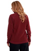 Polar-Casual-Mujer-W-POLAR-FLEECE-UTILITY-FULL-ZIP-JACKET-Rojo-CAT