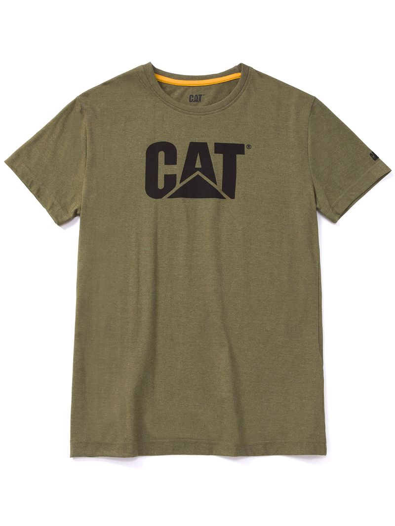 Polera-Manga-corta-Casual-Mujer-WOMEN-S-TM-LOGO-TEE-Verde-CAT