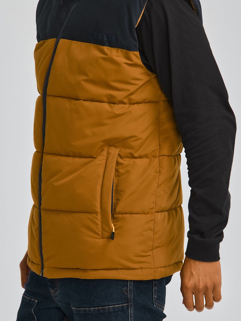 Chaqueta-Sin-manga-Casual-Hombre-ARCTIC-ZONE-VEST-Cafe-CAT