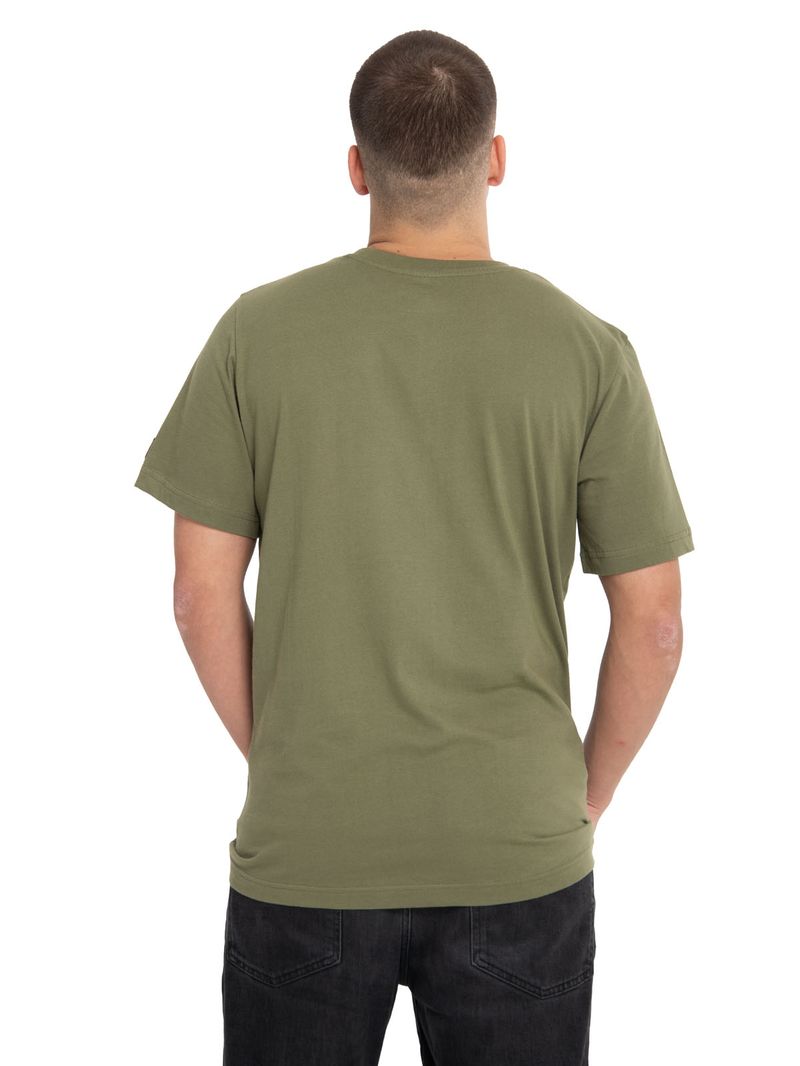 Polera-Manga-corta-Casual-Hombre-ESSENTIAL-S-S-TEE-Verde-CAT