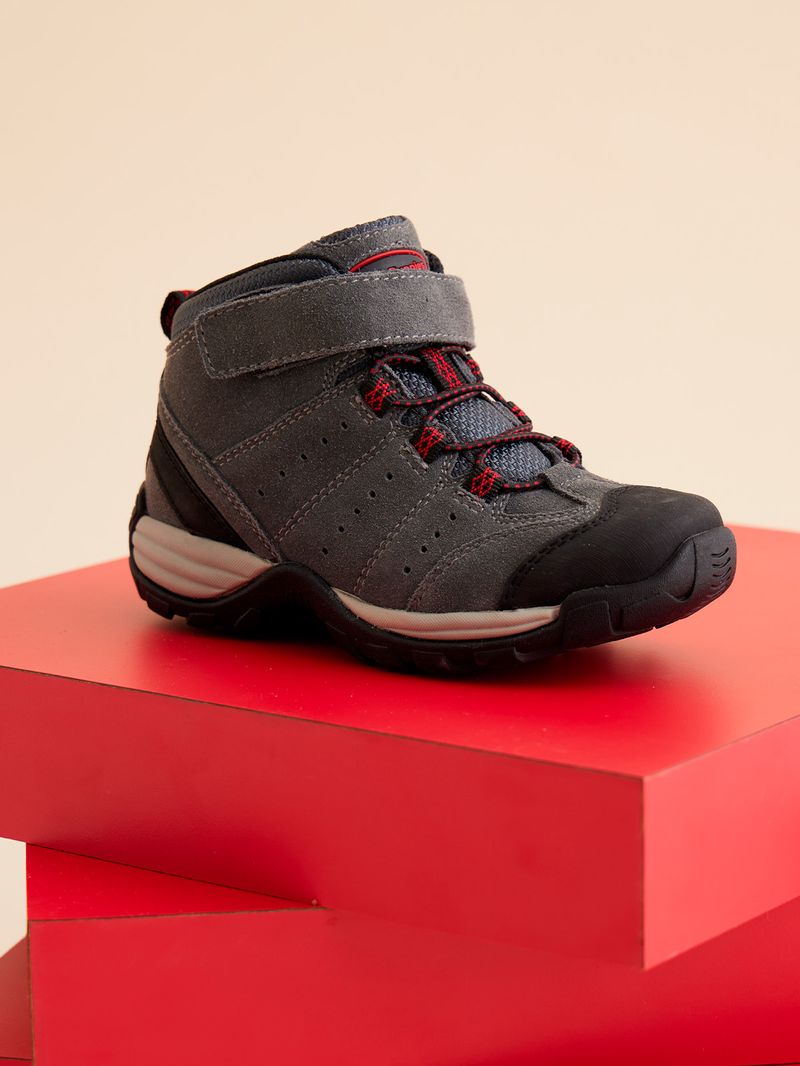 Botin-Waterproof-Niño-Python-Gris