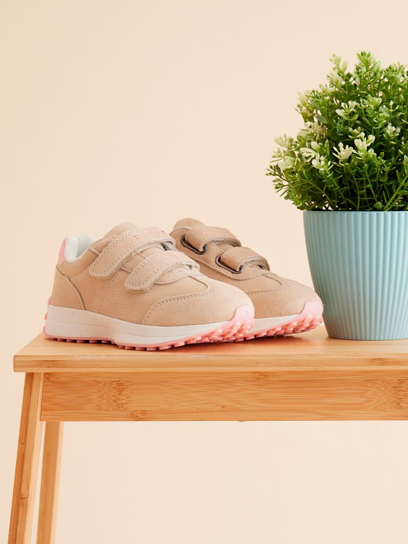 Zapatilla-Niña-Dixon-Beige
