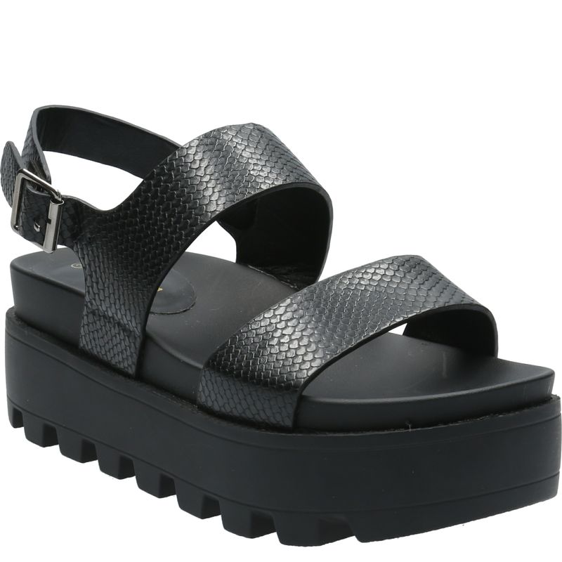 Sandalia Mujer Perfect Negro Azaleia