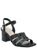 Sandalia Mujer Ignazio Negro Azaleia