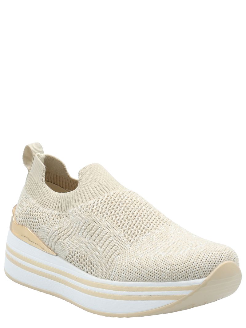 Zapatilla Mujer Biagio Beige Azaleia