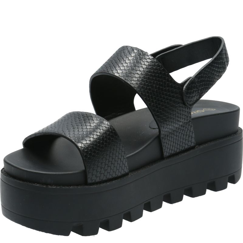 Sandalia Mujer Perfect Negro Azaleia