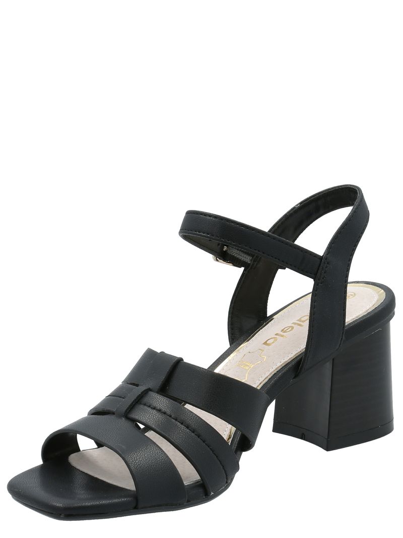 Sandalia Mujer Ignazio Negro Azaleia