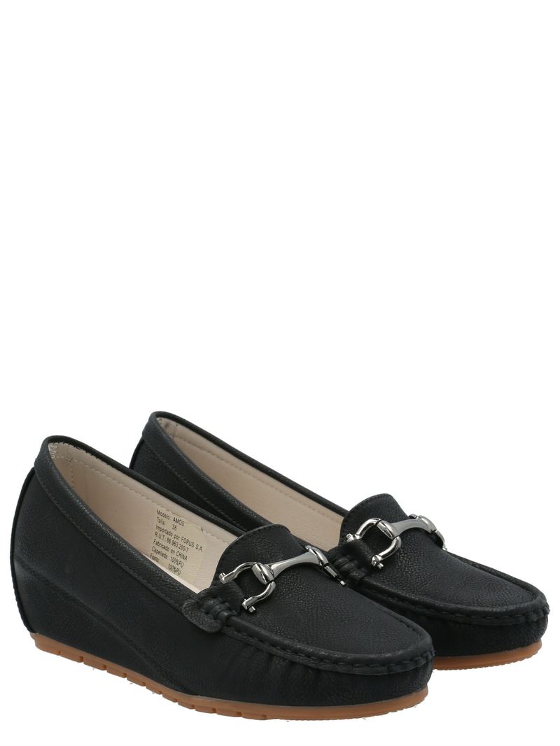 Zapato Mujer Amos Negro Azaleia