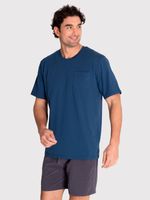 Polera-Hombre-Pocket-T-Shirt-Azul-Bsoul