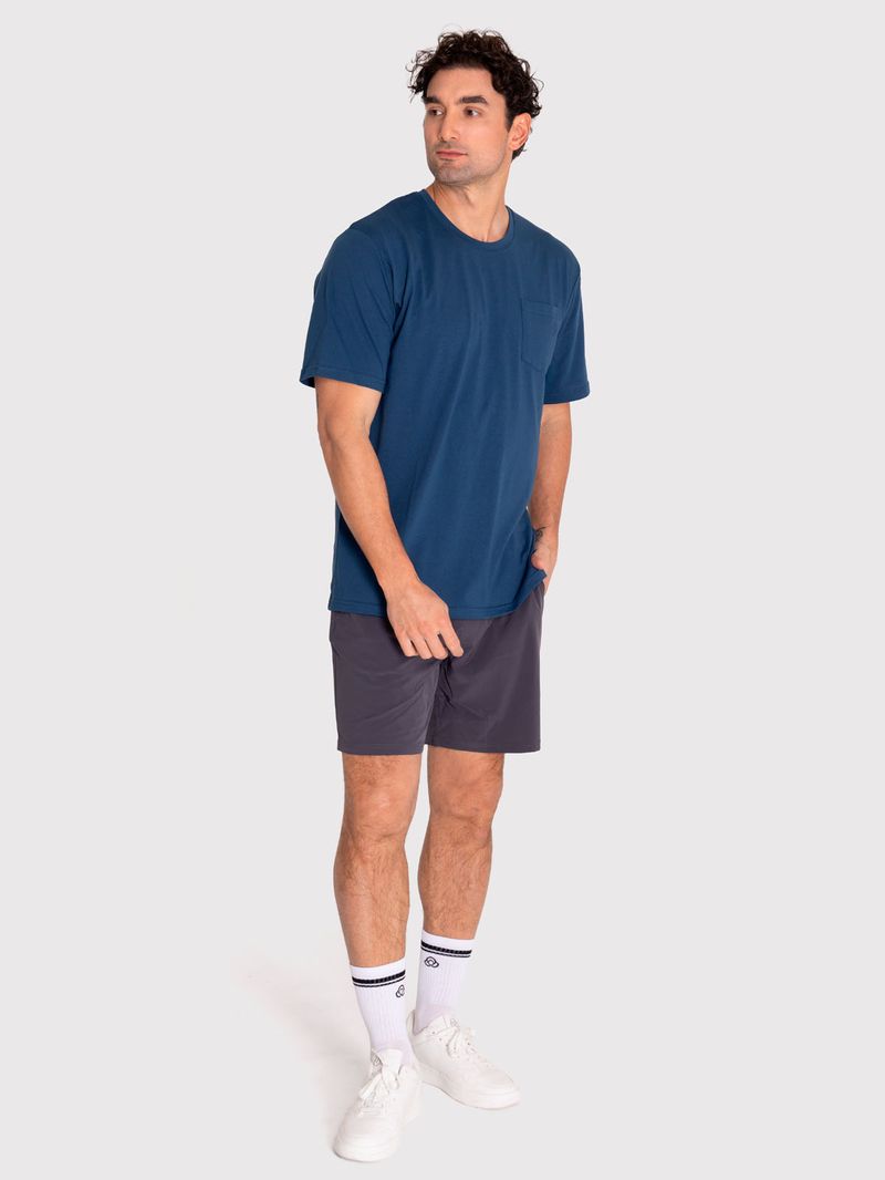Polera-Hombre-Pocket-T-Shirt-Azul-Bsoul