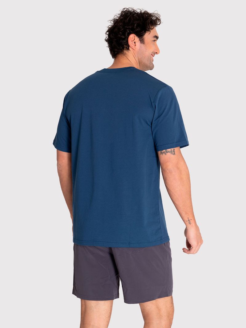 Polera-Hombre-Pocket-T-Shirt-Azul-Bsoul