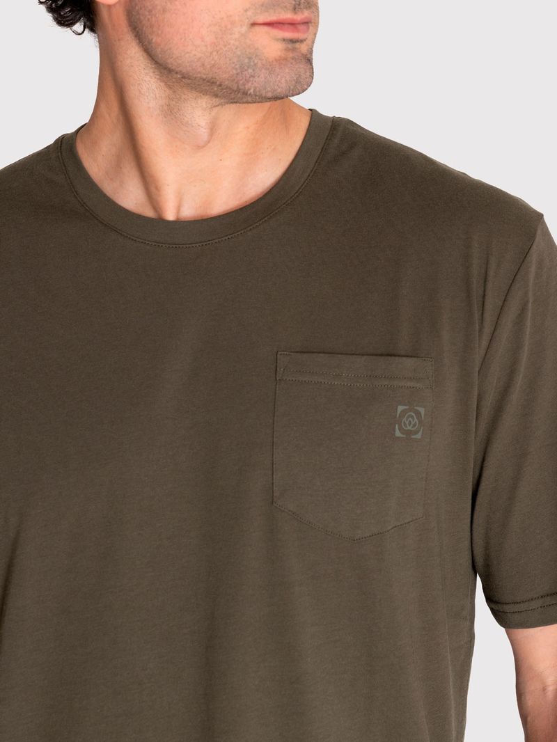 Polera-Hombre-Pocket-T-Shirt-Gris-Verde-Bsoul