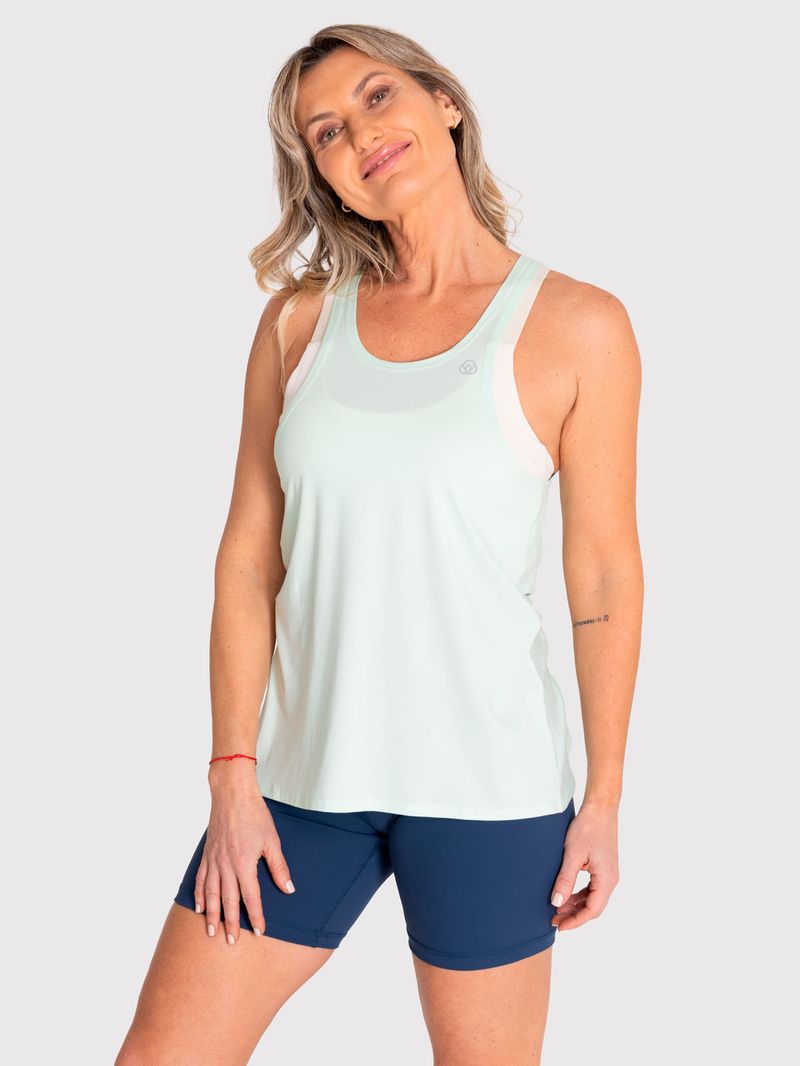 Polera Mujer Tank Cloe Light Menta BSoul