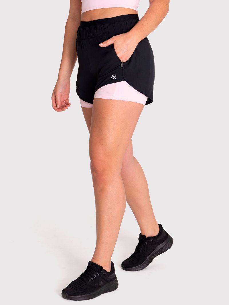 Short Mujer Febe Negro Bsoul