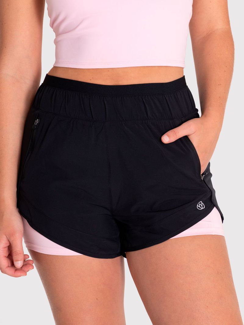 Short Mujer Febe Negro Bsoul