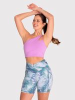 Peto Mujer One Shoulder Morado Bsoul