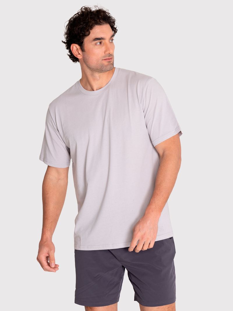 Polera-Hombre-Printed-T-Shirt-Gris-Claro-Bsoul