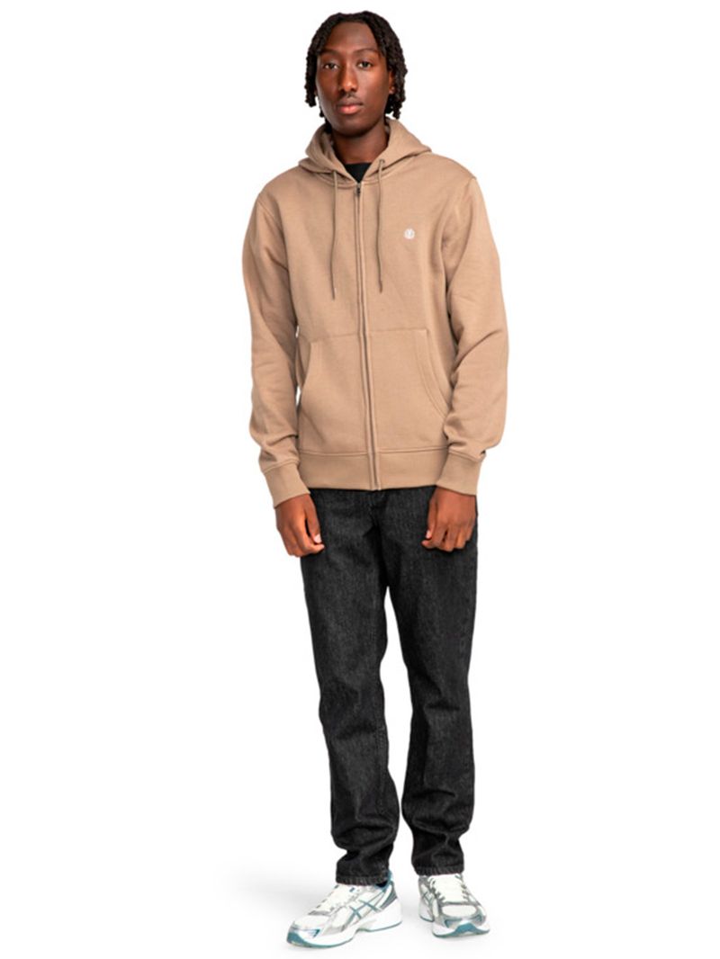 Poleron-Hombre-Cornell-Classic-Full-Zip-Beige-Element