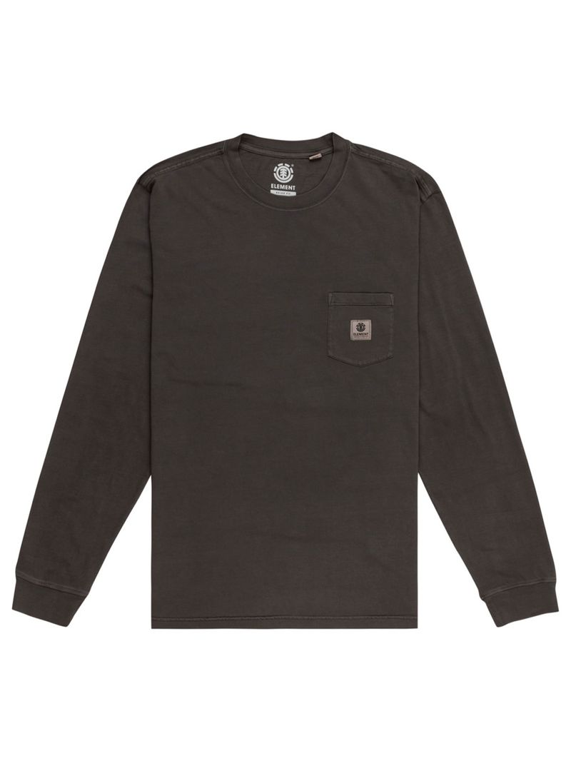 Polera-Manga-Larga-Hombre-Basic-Pocket-Negra-Element