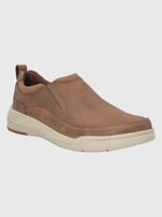 Slip On Cuero Hombre Hunt Café