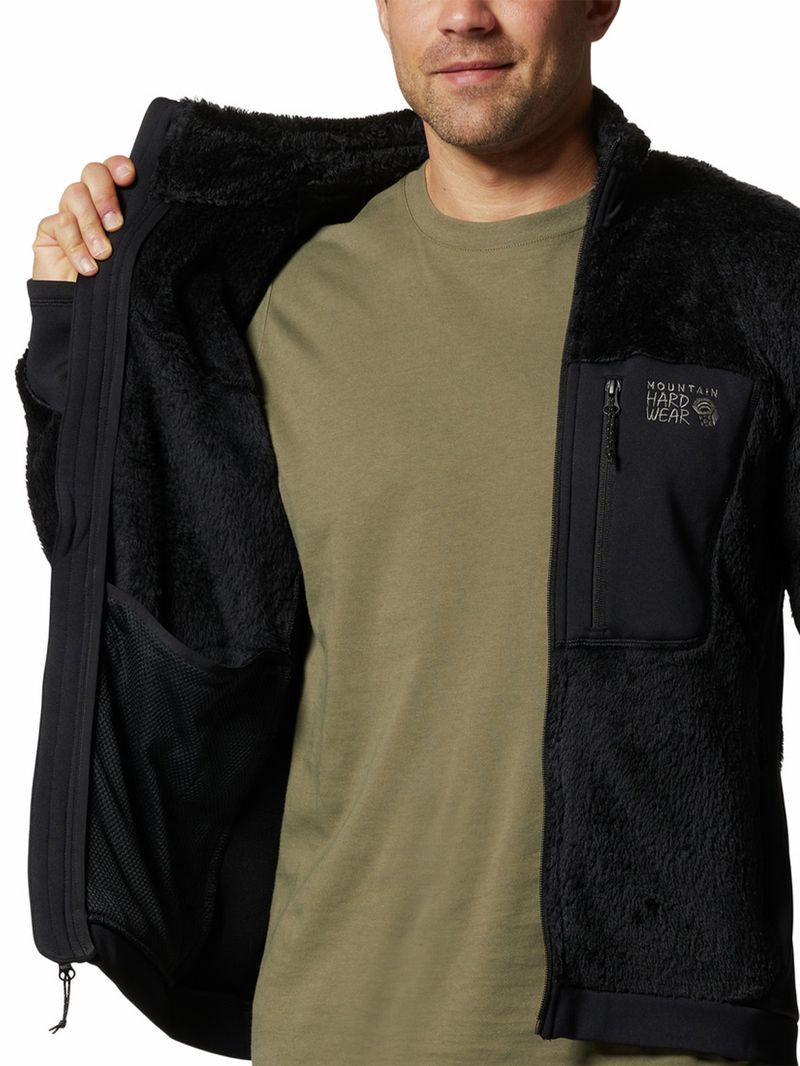 Polar Hombre Polartec High Loft Negro Mountain Hardwear