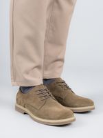 Zapato-Cuero-Hombre-Masai-Verde-Oliva--