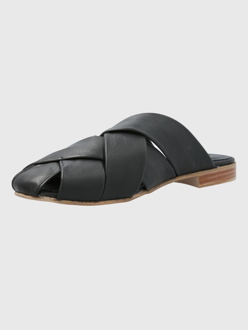 Zapato Cuero Mujer Breno Negro