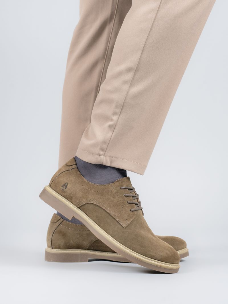 Zapato-Cuero-Hombre-Masai-Verde-Oliva--