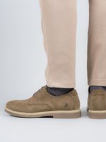 Zapato-Cuero-Hombre-Masai-Verde-Oliva--