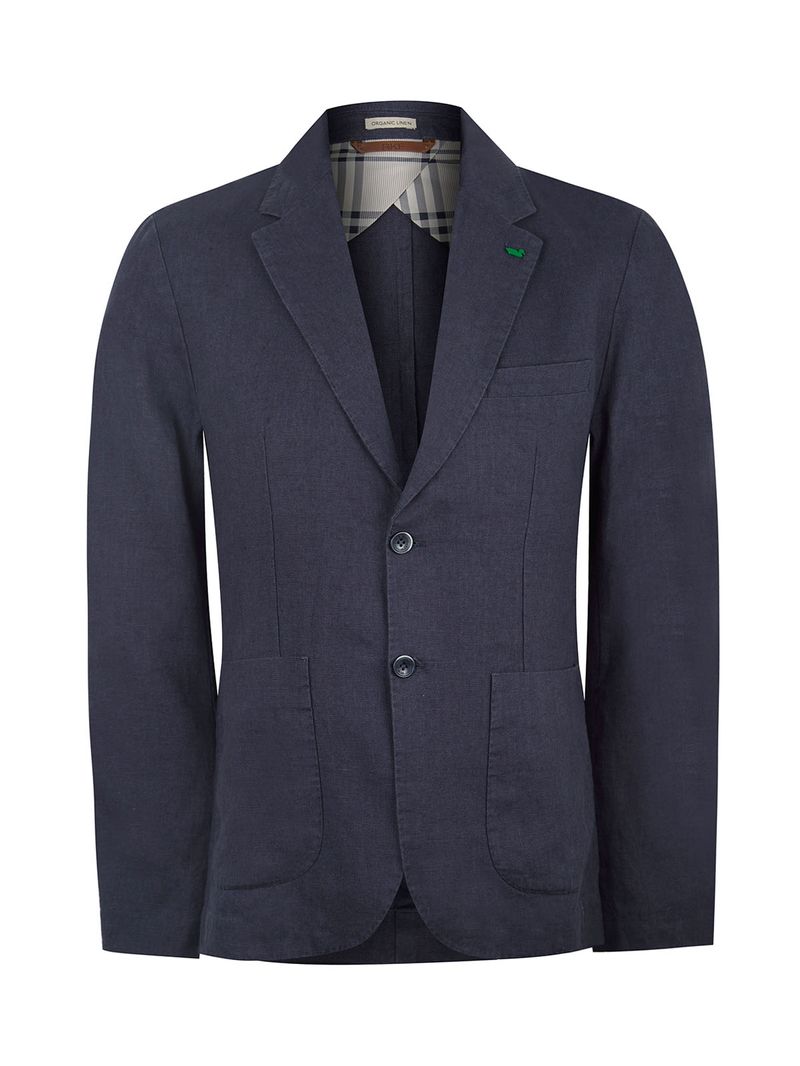Chaqueta-Lino-Organico-Hombre-Amalfi-Azul-Rockford