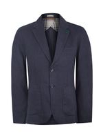 Chaqueta Lino Orgánico Hombre Amalfi Azul Rockford