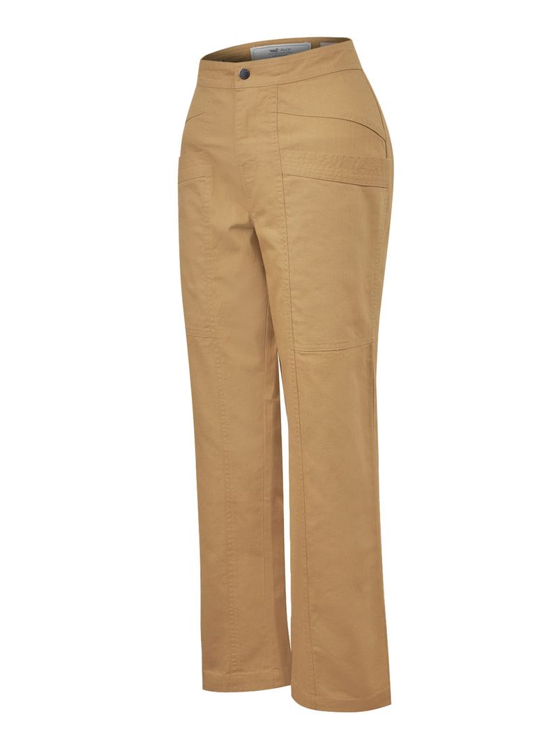Pantalon-Algodon-Organico-Mujer-Isis-Amarillo-Rockford