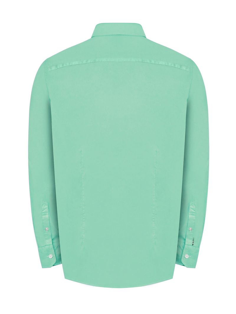 Camisa-Algodon-Organico-Hombre-Soft-Verde-Rockford