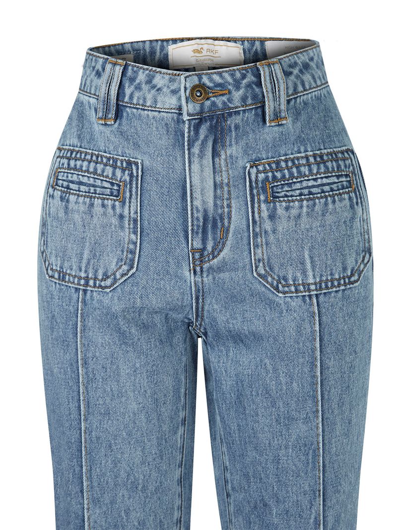 Jeans-Algodon-Organico-Mujer-Thau-Azul-Rockford