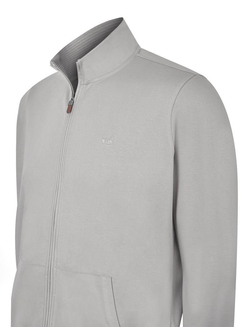 Polerón Algodón Orgánico Hombre Rimini Gris Rockford