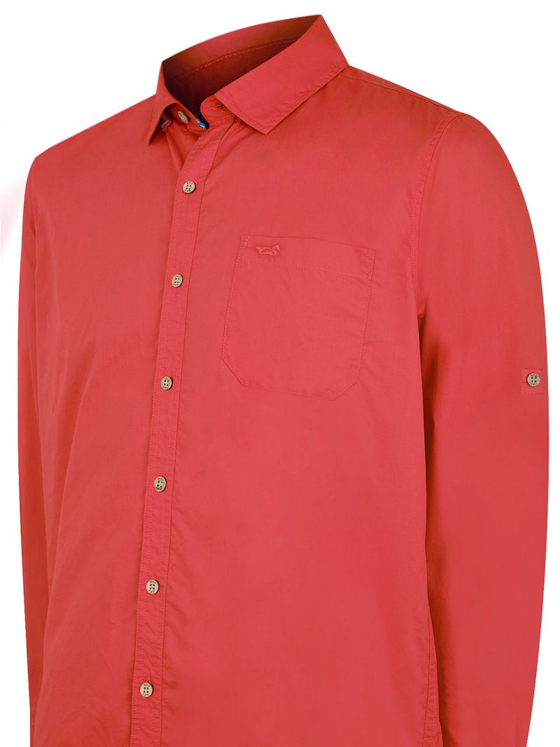 Camisa-Algodon-Organico-Hombre-Galiton-Rojo-Rockford