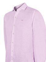 Camisa-Lino-Organico-Hombre-Linen-Lila-Rockford