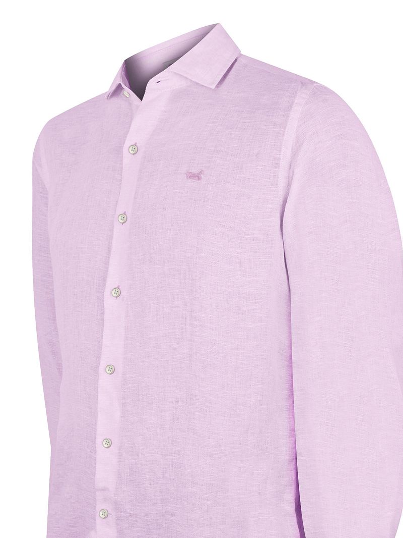 Camisa-Lino-Organico-Hombre-Linen-Lila-Rockford