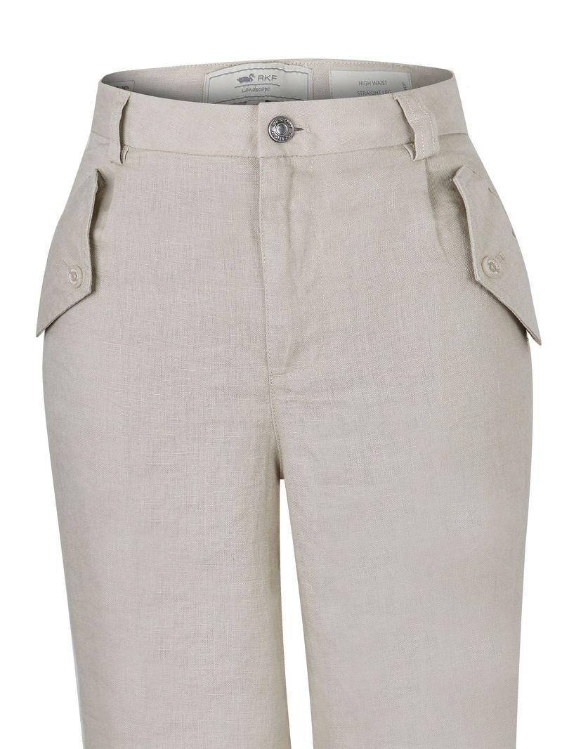 Pantalon-Lino-Organico-Mujer-Blake-Beige-Rockford