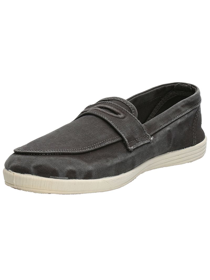 Mocasín Algodón Orgánico Hombre Mindil Azul Rockford