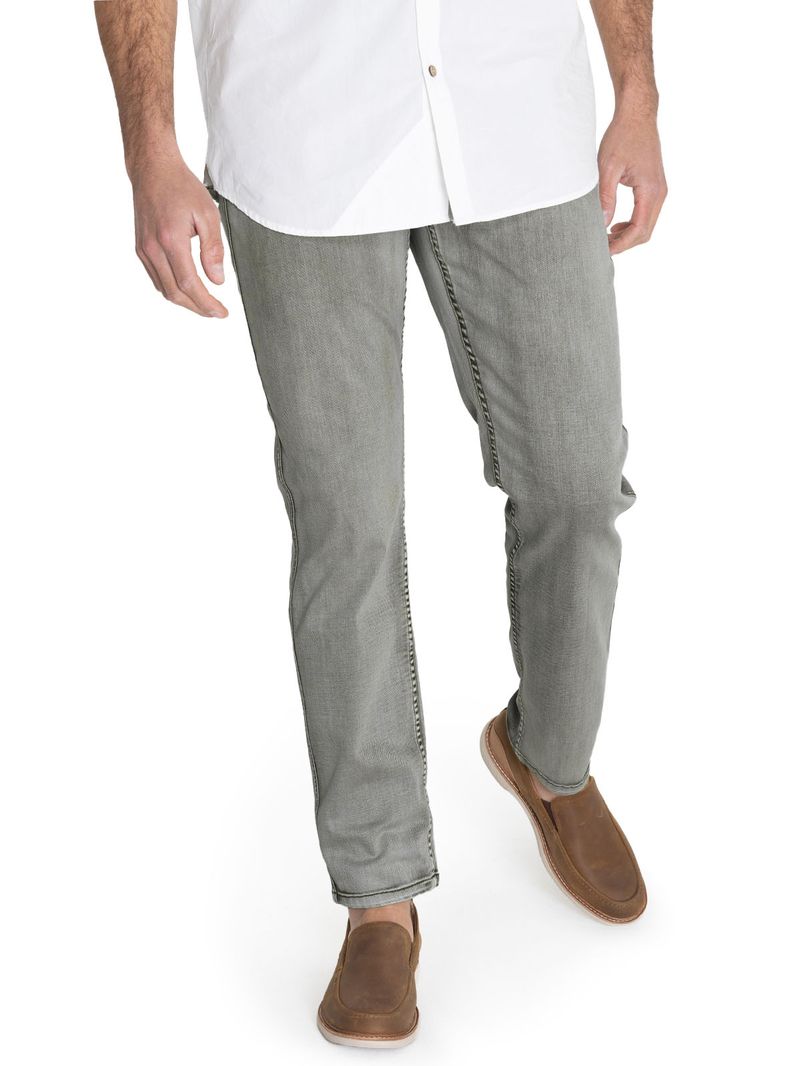 Jeans-Algodon-Organico-Hombre-Baycolor-Verde-Rockford