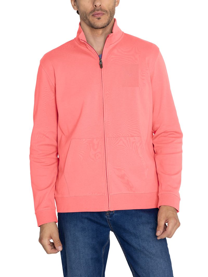 Polerón Algodón Orgánico Hombre Rimini Coral Rockford