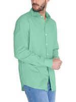 Camisa Algodón Orgánico Hombre Soft Verde Rockford