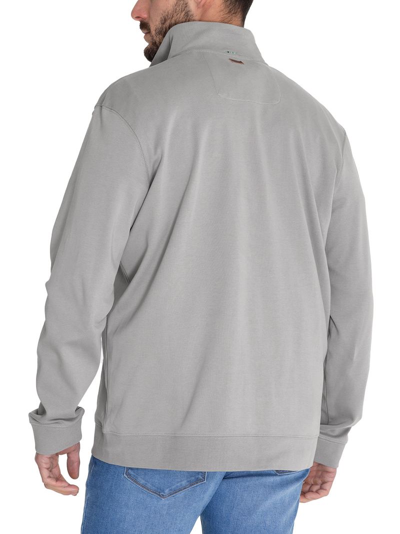 Polerón Algodón Orgánico Hombre Rimini Gris Rockford