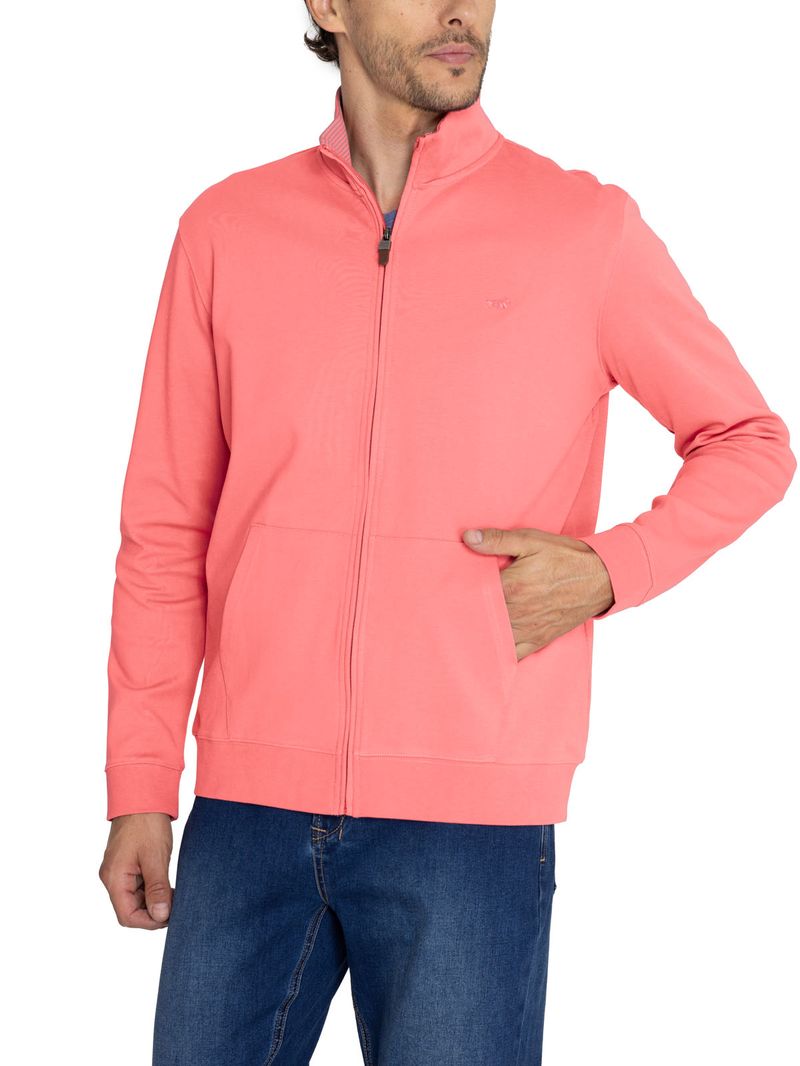 Polerón Algodón Orgánico Hombre Rimini Coral Rockford