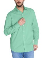 Camisa Algodón Orgánico Hombre Soft Verde Rockford