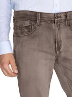 Jeans Algodón Orgánico Hombre Baycolor Café Rockford