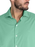 Camisa-Algodon-Organico-Hombre-Soft-Verde-Rockford