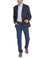 Chaqueta Lino Orgánico Hombre Amalfi Azul Rockford