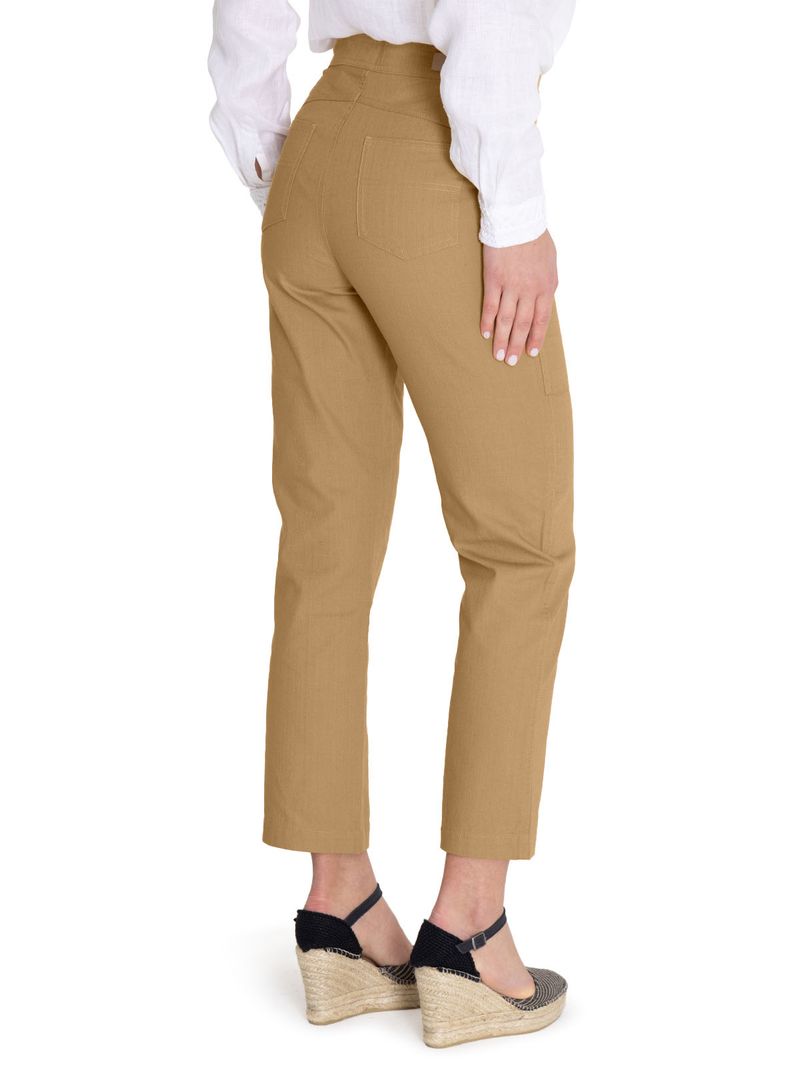 Pantalon-Algodon-Organico-Mujer-Isis-Amarillo-Rockford